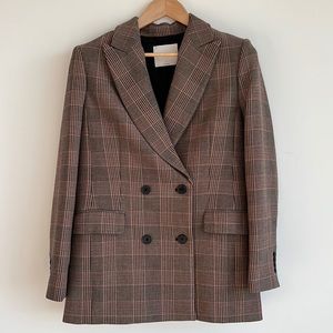 Wilfred Margaux Plaid Blazer